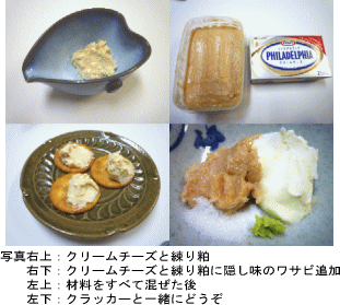 様々なクリームチーズの食べ方